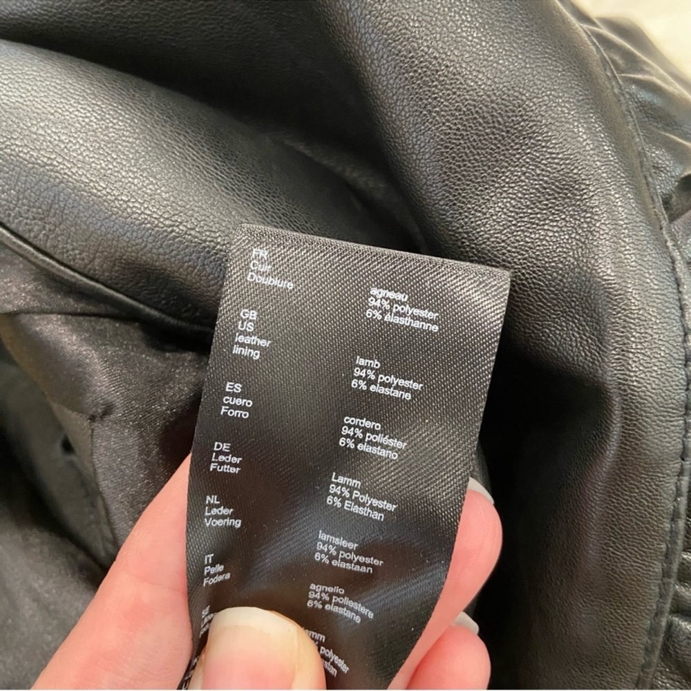 Maje Jupia Smocked Ruffled Mini Skirt Soft Lamb L… - image 7